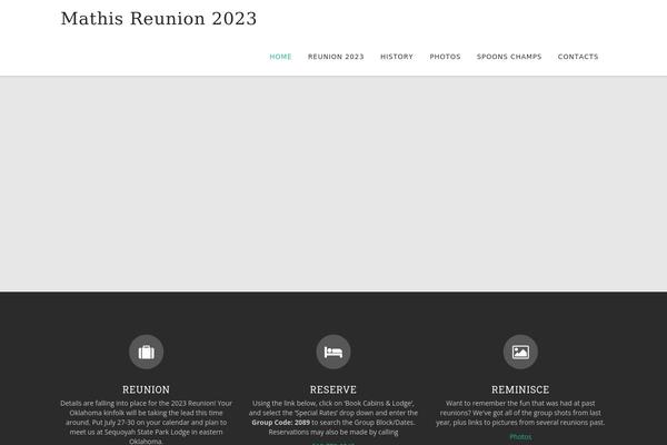 Howes theme site design template sample