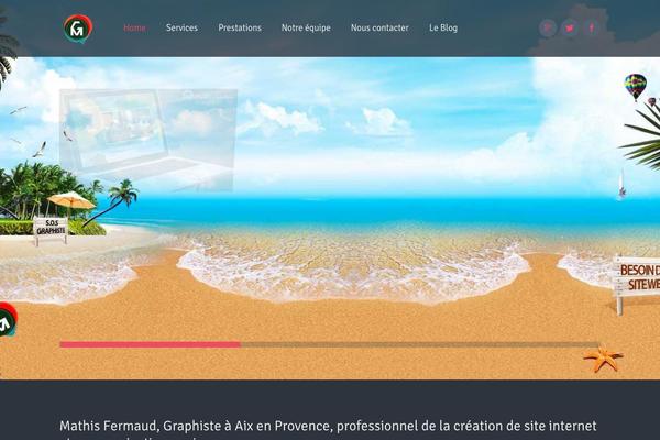 Ronika_v.1.3 theme site design template sample