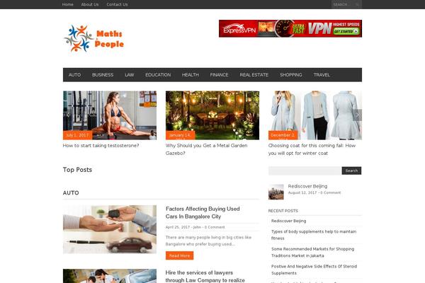 Magazon Wp theme site design template sample