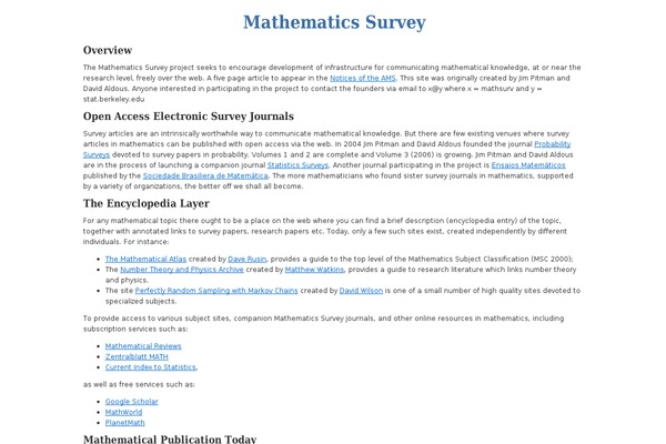 mathsurvey.org site used White-as-milk