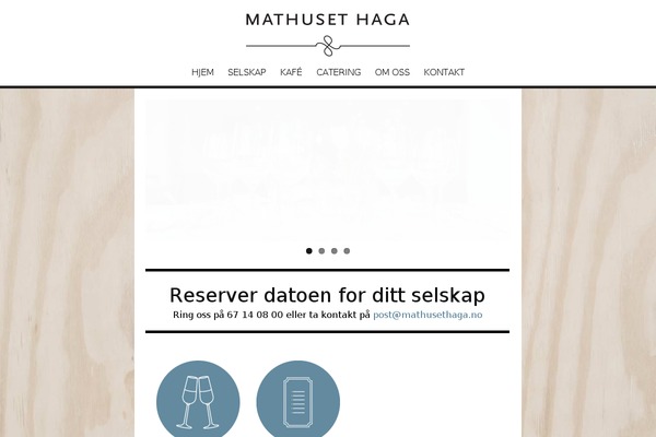 Site using Featured Page Widget plugin
