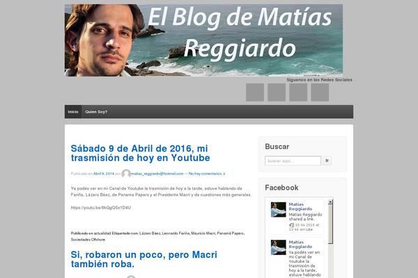 Site using WP Social Sharing plugin