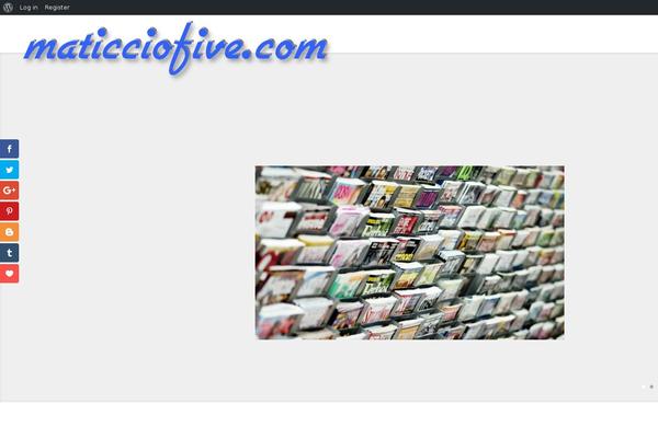 Divi theme site design template sample