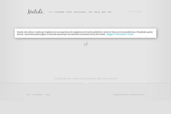 Modest theme site design template sample