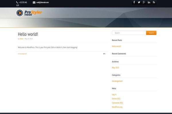 Site using Cb_goliath plugin