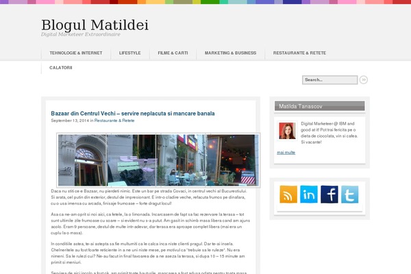 Continuum theme site design template sample