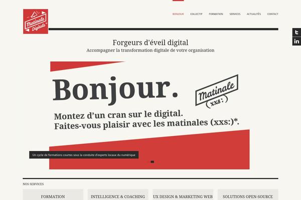 Dano theme site design template sample