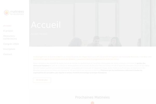 Ark theme site design template sample
