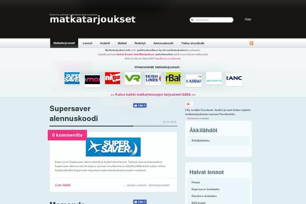 matkatarjoukset.info site used Matkatarjoukset