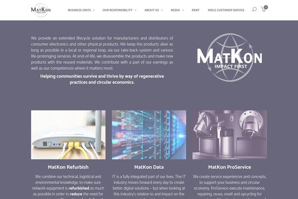 Ayro theme site design template sample
