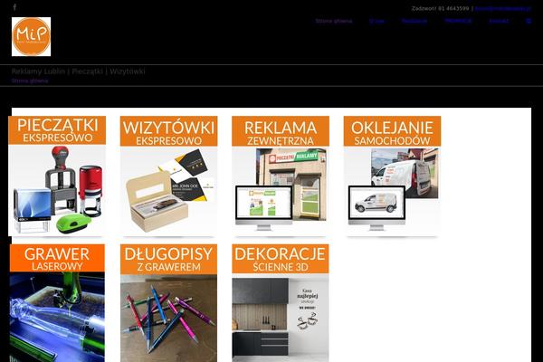 Site using eCommerce Product Catalog by impleCode plugin