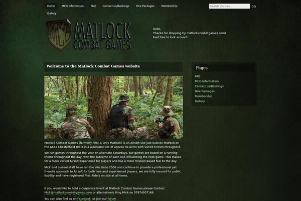 Motion theme site design template sample
