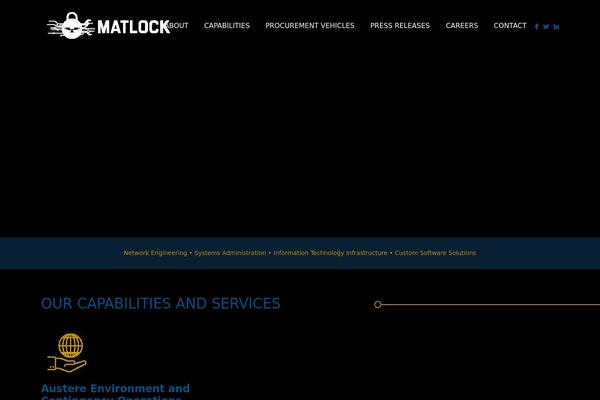 matlockllc.com site used Matlock_2018