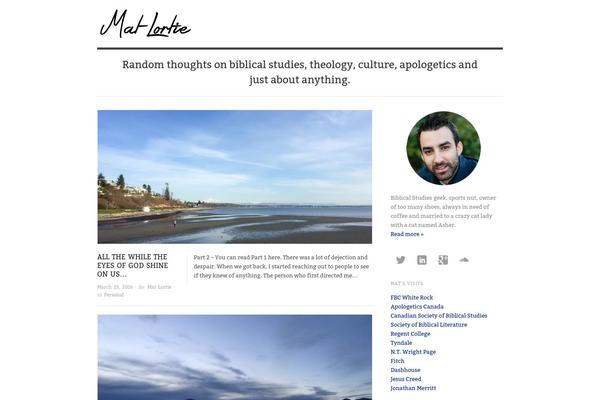 Hemlock Child theme site design template sample