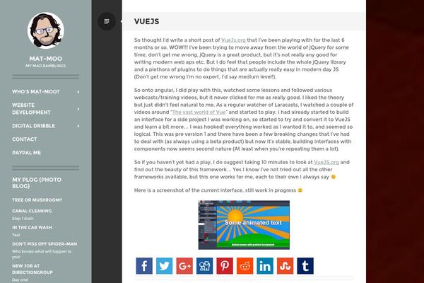Writr theme site design template sample