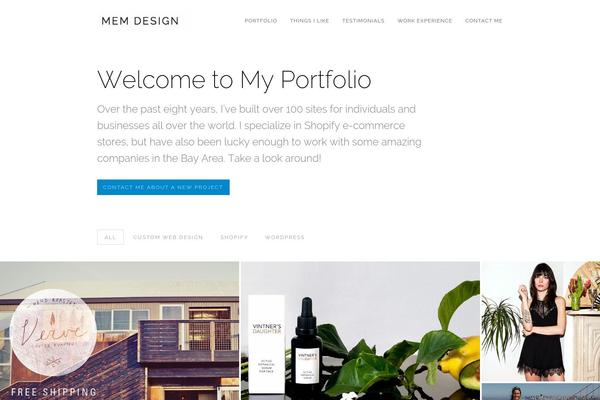 GridStack theme site design template sample