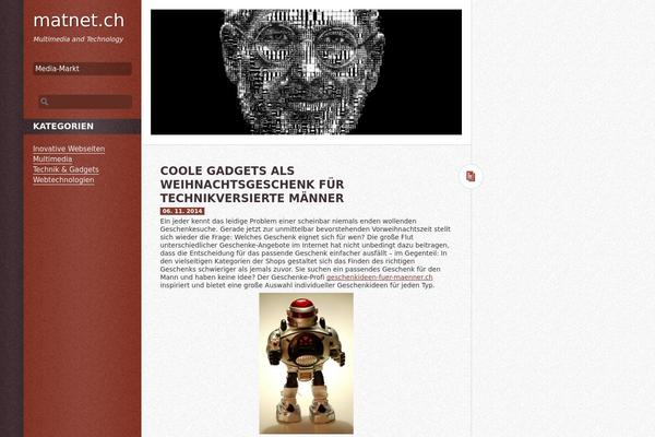 DailyPost theme site design template sample