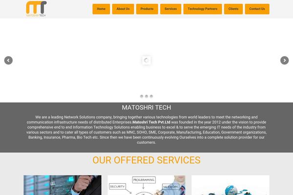 Richer theme site design template sample