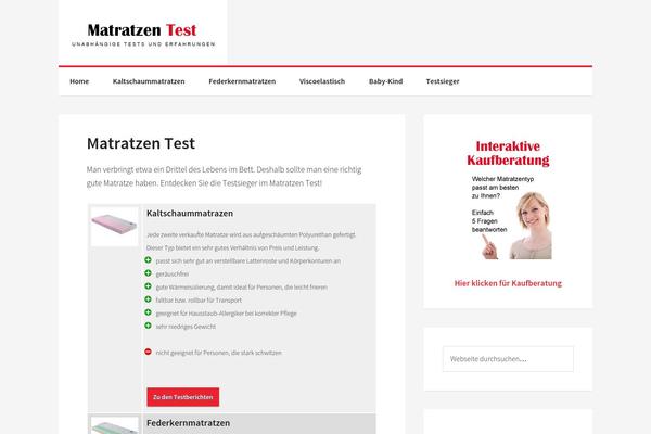 Generate Pro theme site design template sample