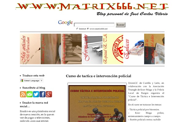 Site using WP Social Blogroll plugin