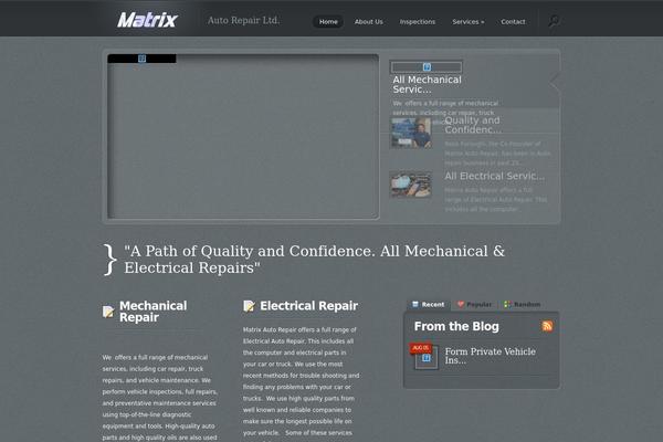 Lumin theme site design template sample