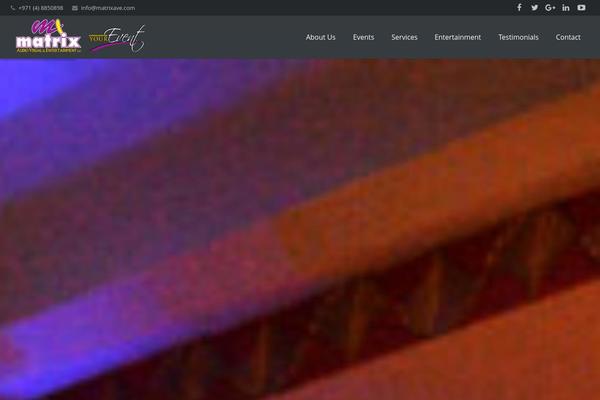 Tempera theme site design template sample