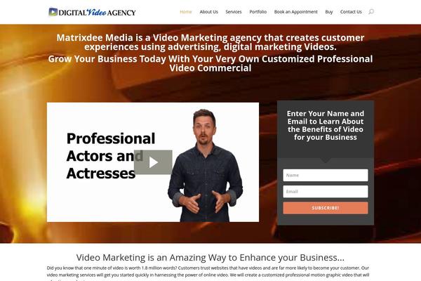 matrixdeemedia.com site used Getvideo