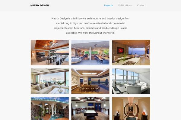 Salient theme site design template sample