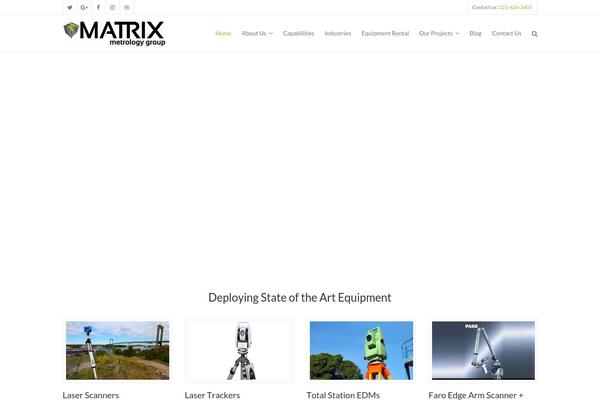 Strata theme site design template sample