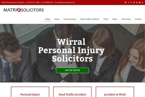 Thelaw theme site design template sample