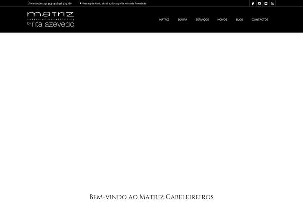 Coiffeur theme site design template sample