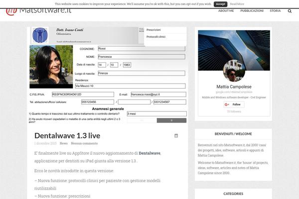 Breeze theme site design template sample