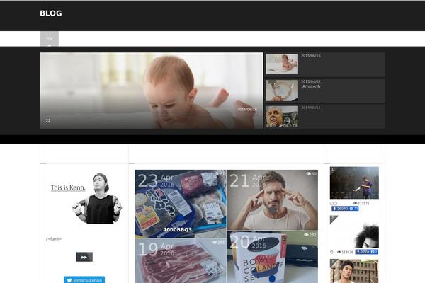Magjam theme site design template sample