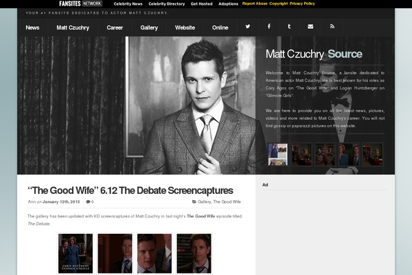 P3 theme site design template sample