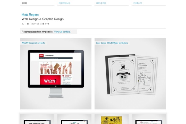 Boilerplate theme site design template sample