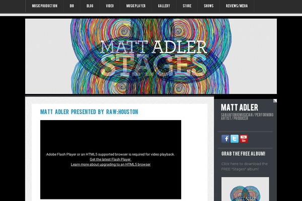 Site using Facebook Like Box plugin