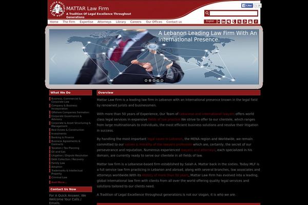 mattarlaw.com site used Matter