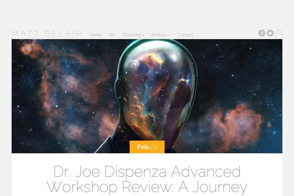 Serene theme site design template sample