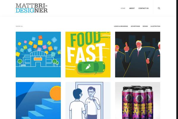 Uncode theme site design template sample