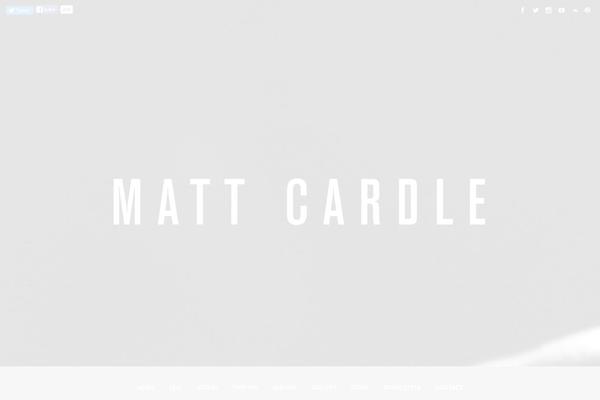 mattcardlemusic.com site used Speaker