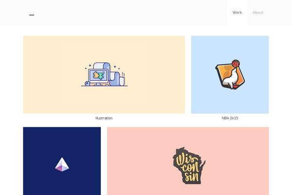 Semplice theme site design template sample