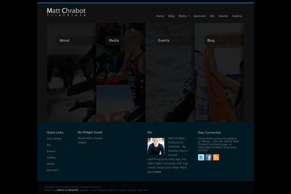 Echoes theme site design template sample