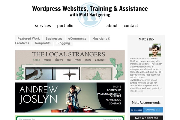 Minimum theme site design template sample