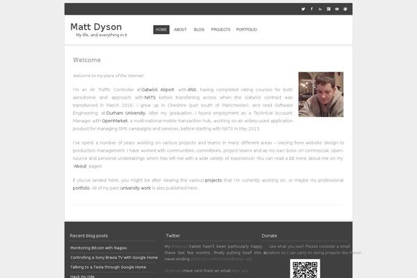 Bota theme site design template sample