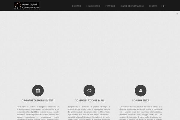 Hikari theme site design template sample