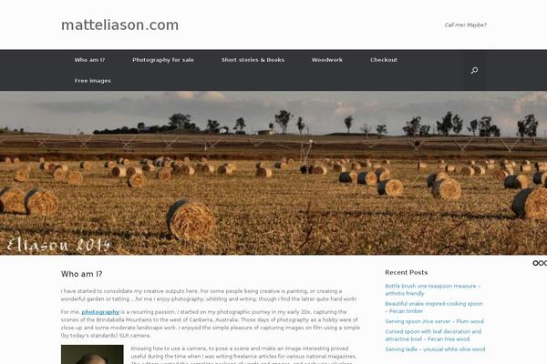 My Life theme site design template sample