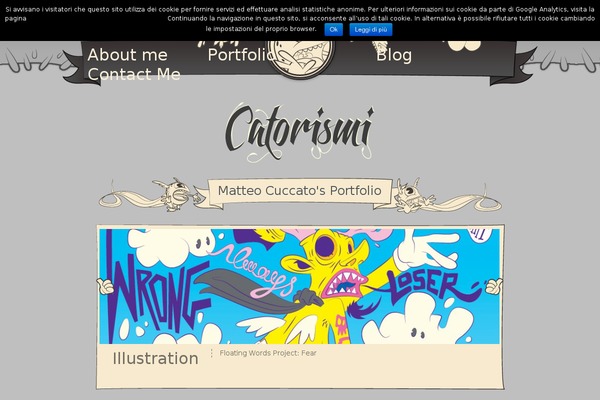 Retro theme site design template sample