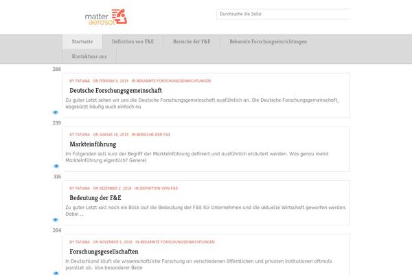 Site using Gabfire Widget Pack plugin