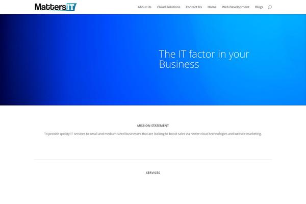 Site using Footer Putter plugin