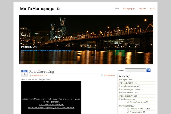 Nisarg theme site design template sample